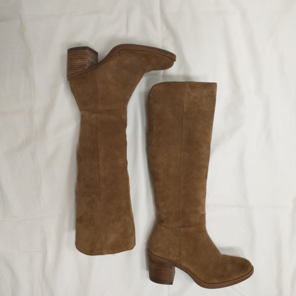 Knee High Boot Genuine Suede
